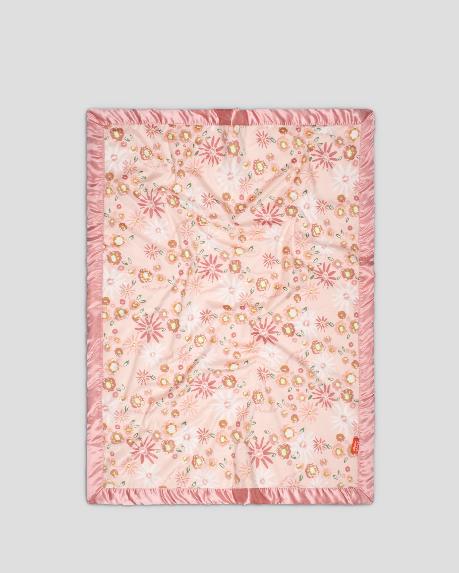 Weegoamigo Sherpa + Mink Baby Blanket - Anne Hopaway Bunny